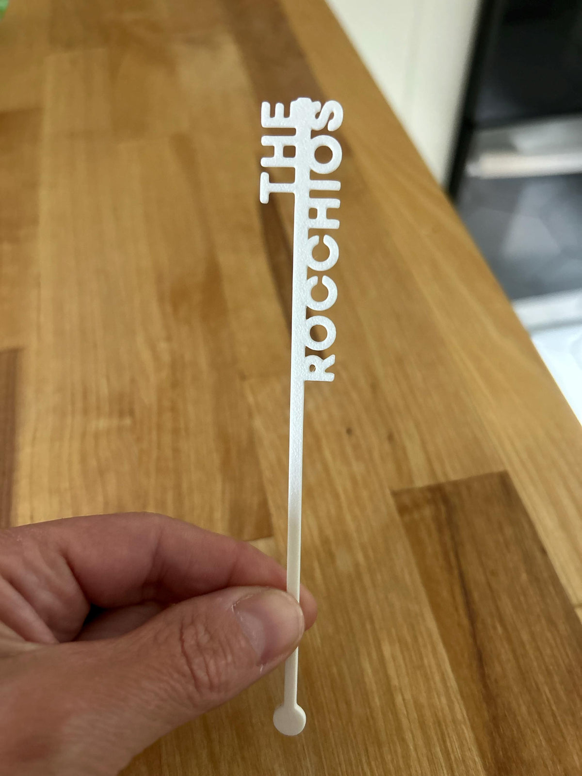 Customer photo: custom stir sticks in a real customer's drink (7)