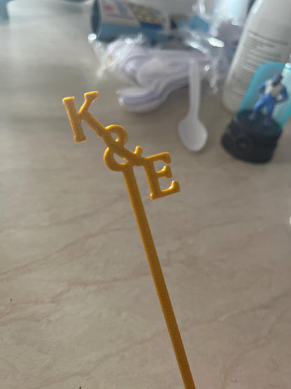 Customer photo: custom stir sticks in a real customer's drink (18)